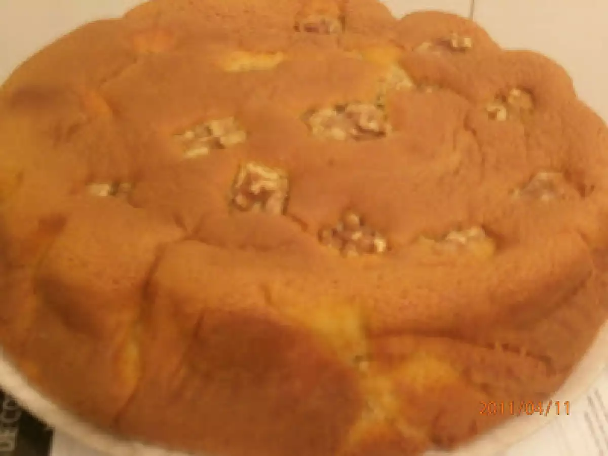 BIZCOCHO DE ALMENDRA Y NUEZ