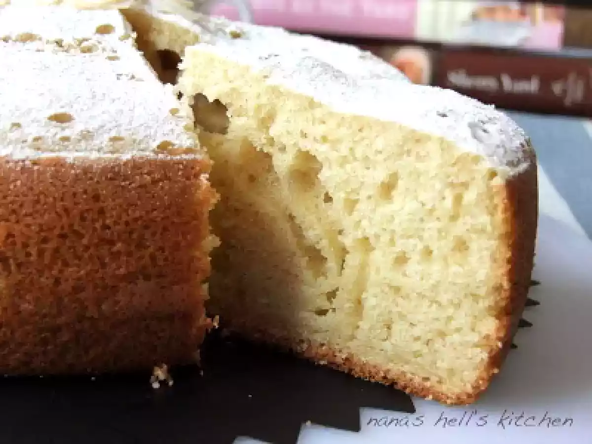 Bizcocho de amaretto