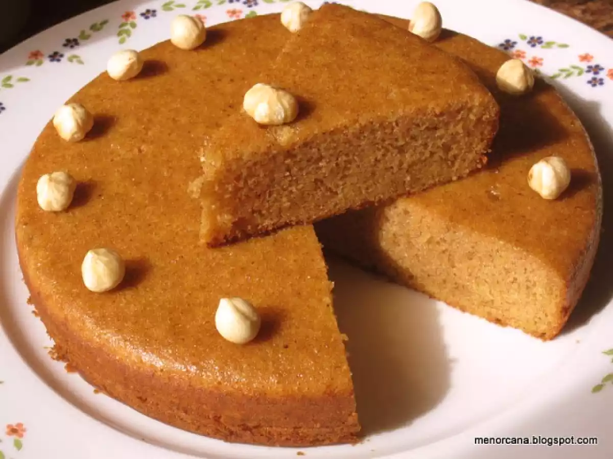 Bizcocho de avellanas
