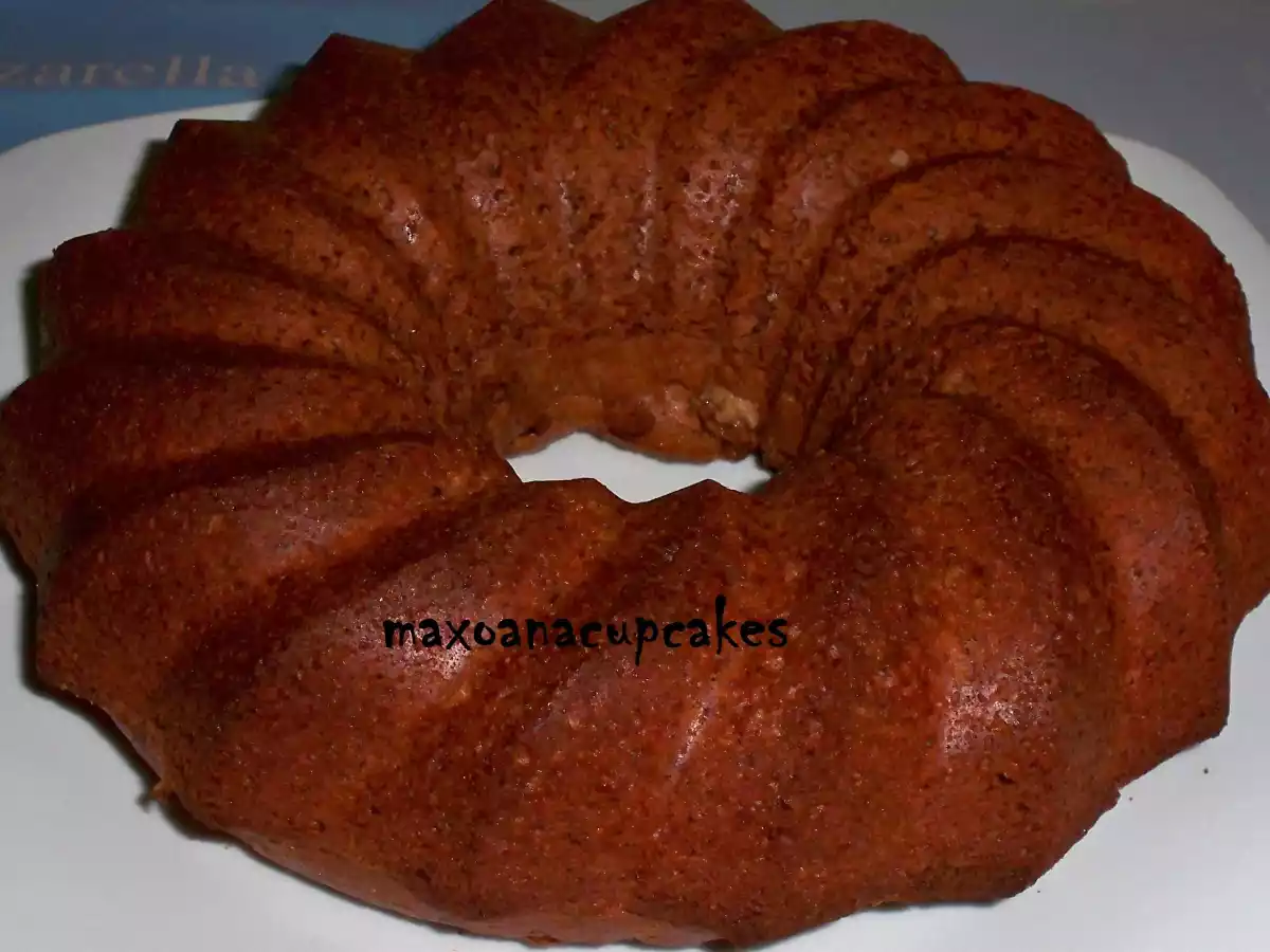 Bizcocho de batata con chocolate - foto 2