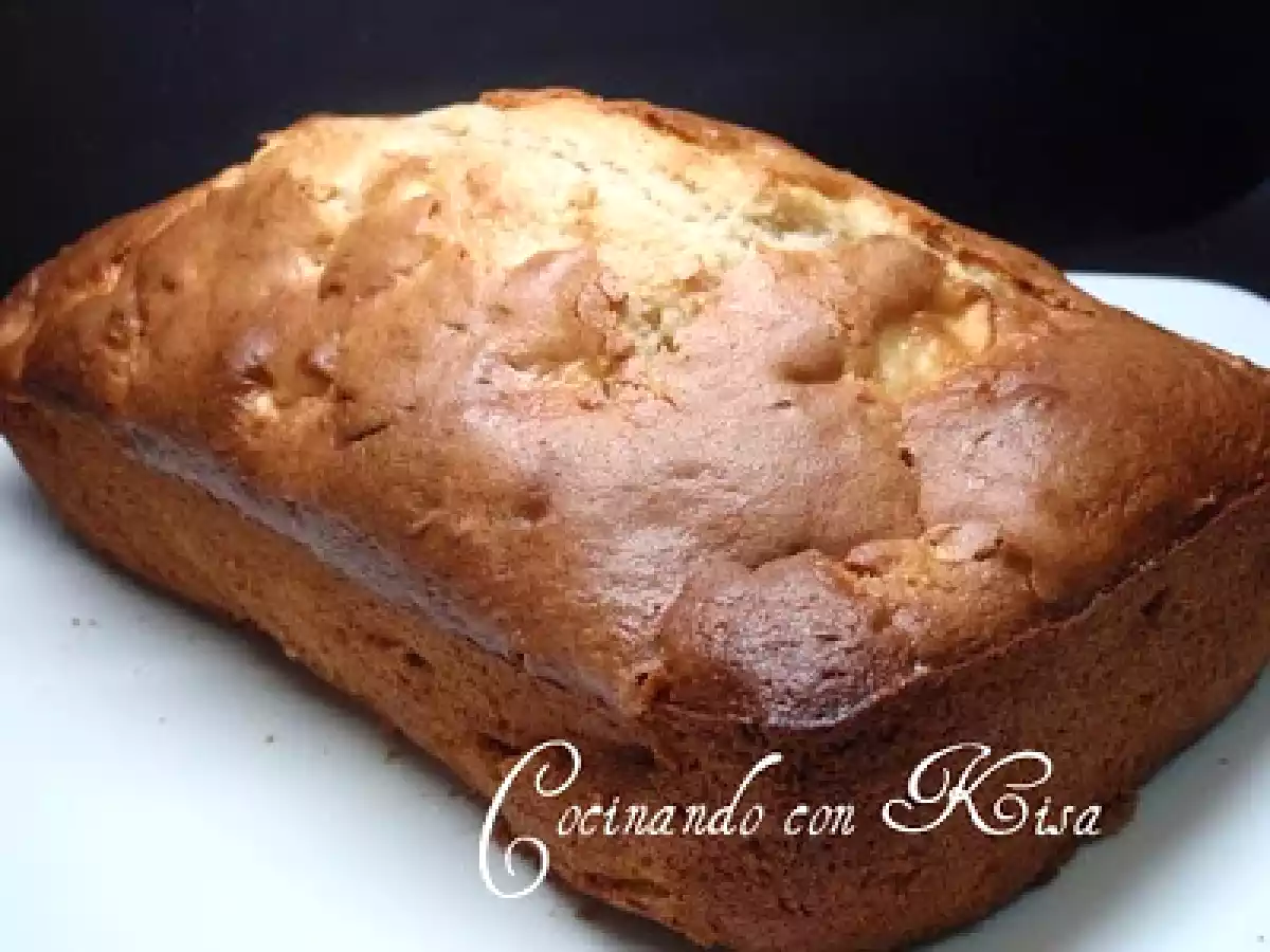 Bizcocho de buttermilk con manzanas ( horno tradicional)