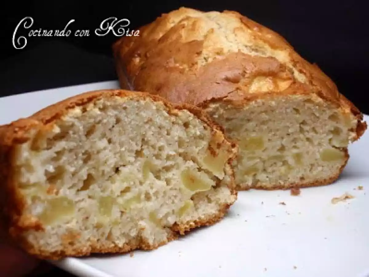 Bizcocho de buttermilk con manzanas ( horno tradicional) - foto 2