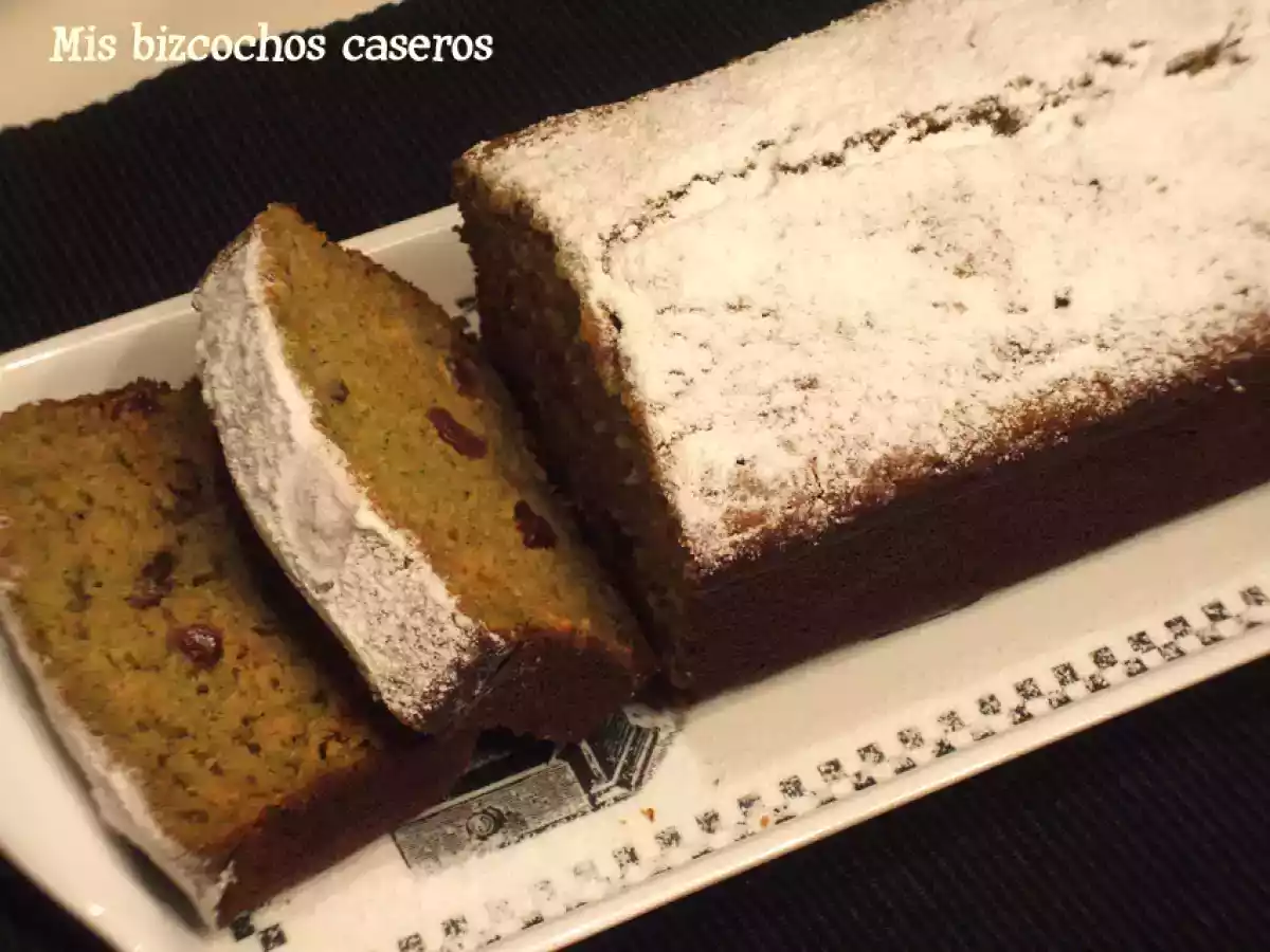 Bizcocho de calabacín