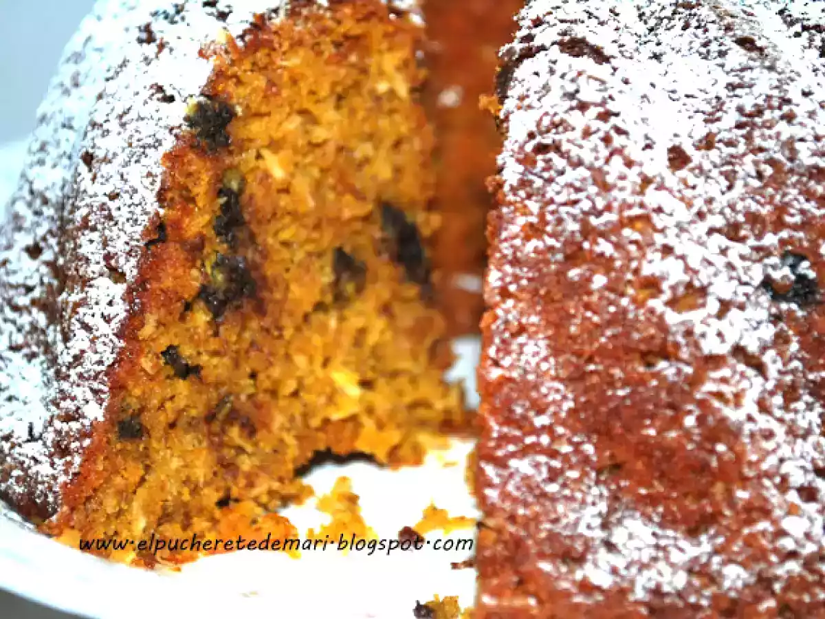 Bizcocho de calabaza, avellana y coco - foto 4