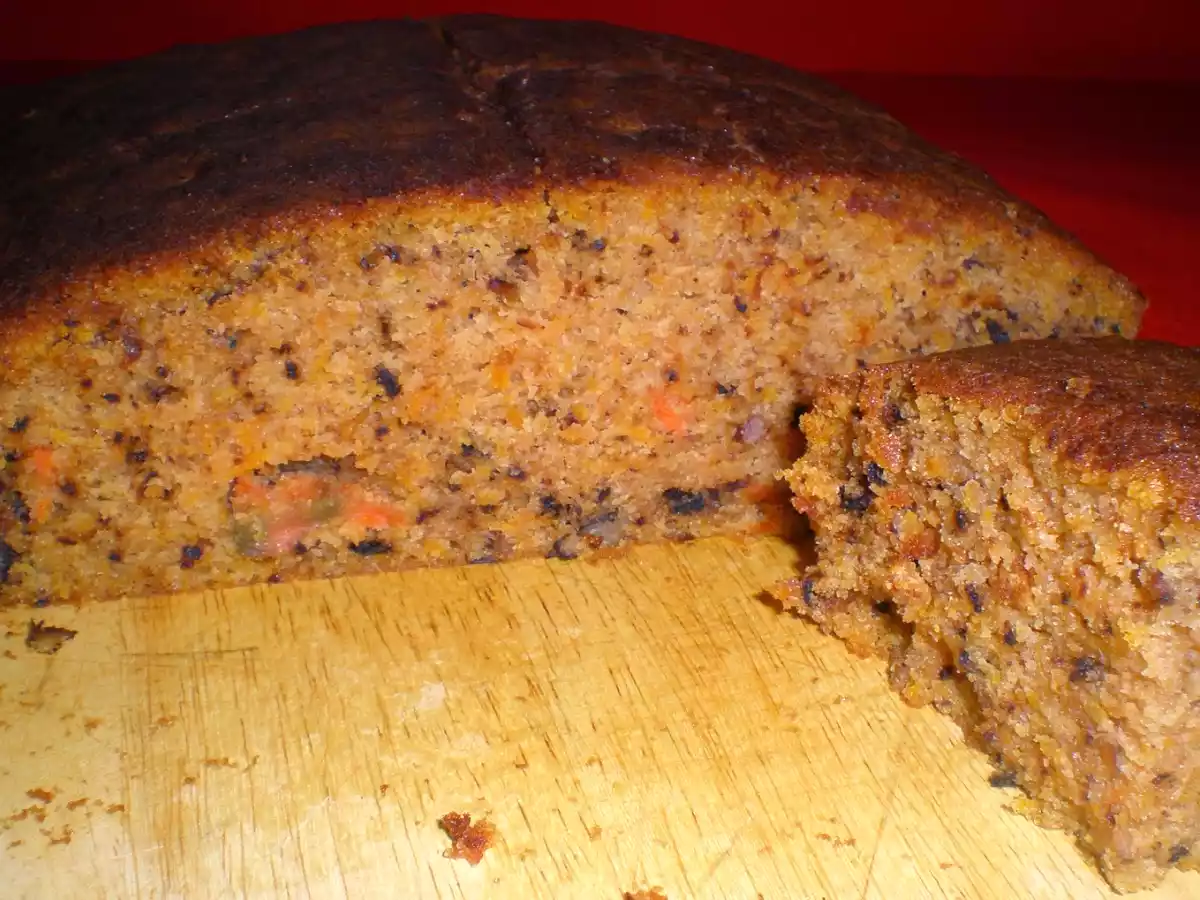 Bizcocho de calabaza y nueces