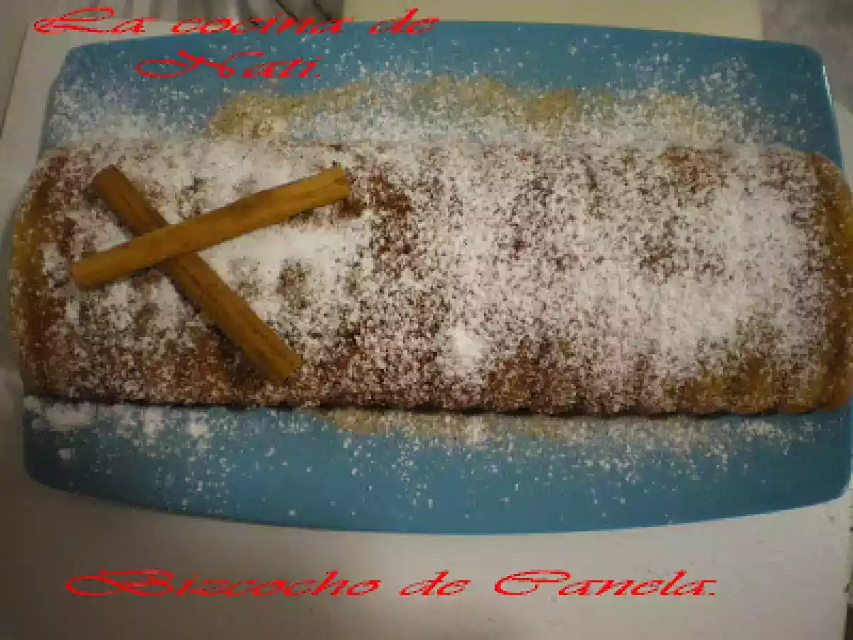 BIZCOCHO DE CANELA.