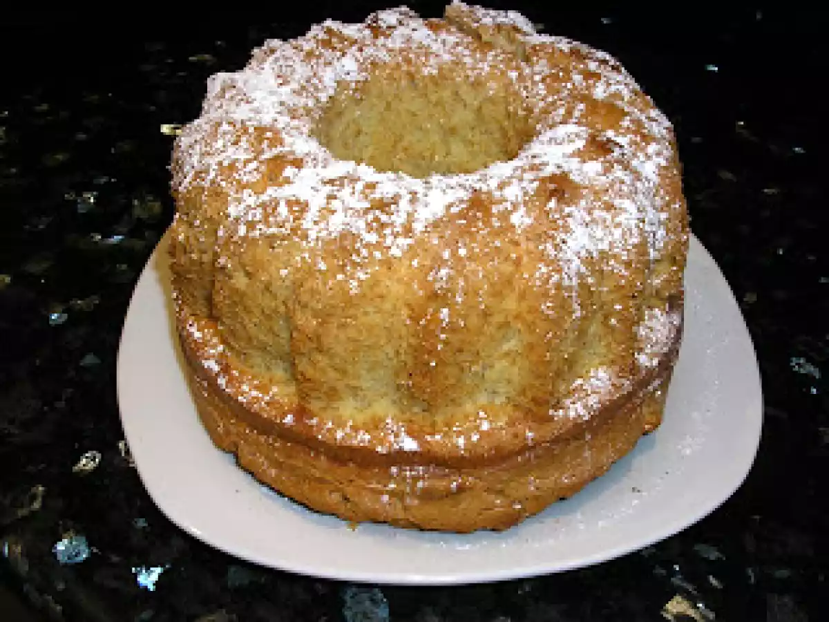 Bizcocho de canela y nata