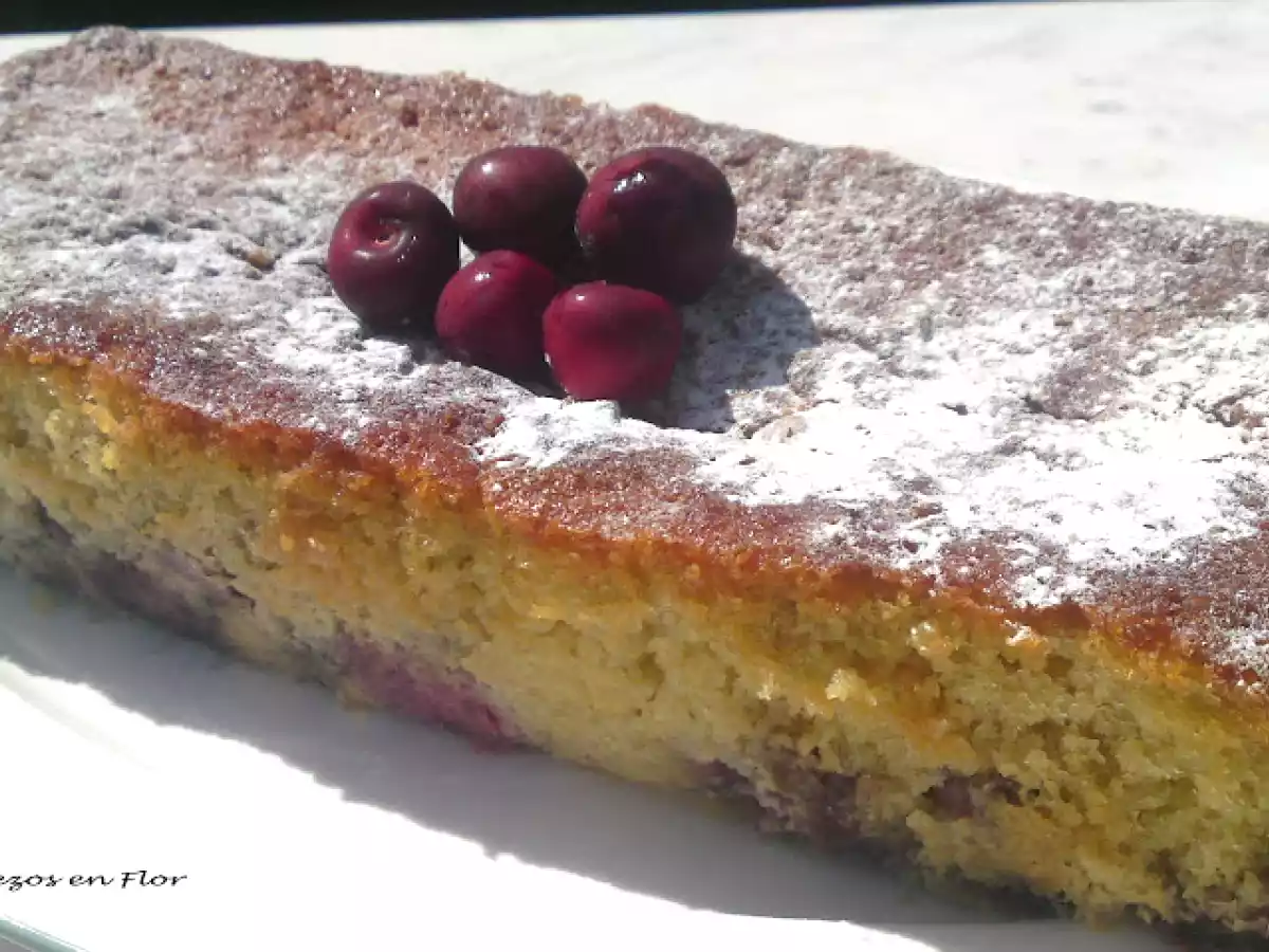 Bizcocho de Cerezas