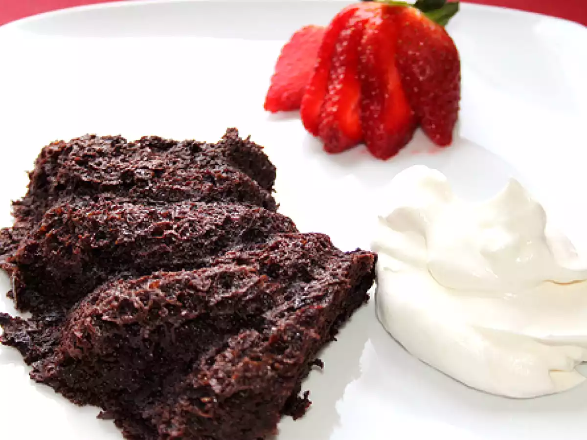 Bizcocho de chocolate con microondas - foto 2