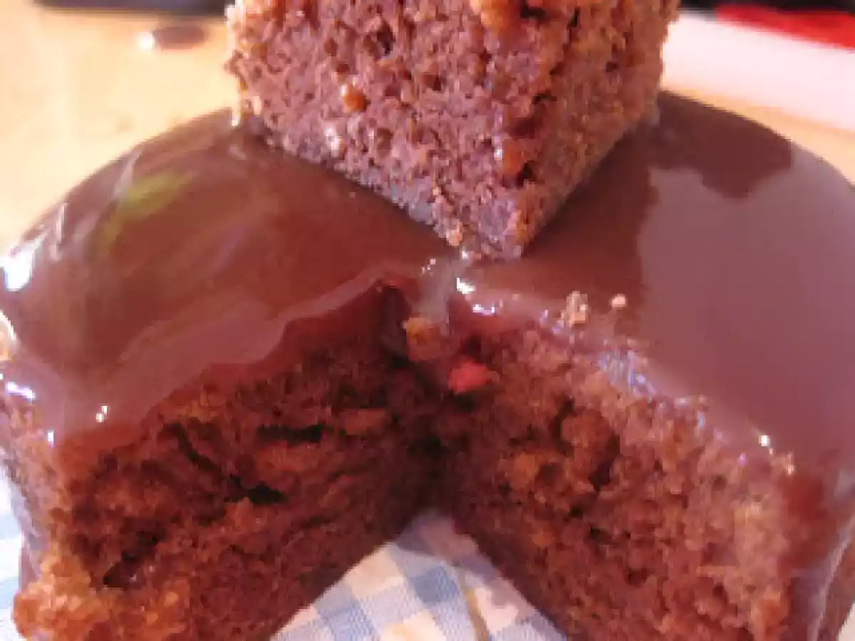 Bizcocho de chocolate diferente (ideal para cubrir con fondant) - foto 3