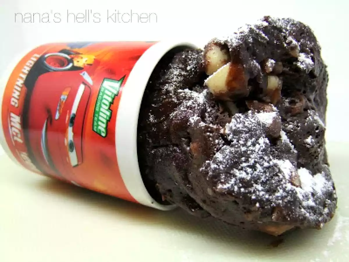 Bizcocho de chocolate en 5 minutos - foto 4