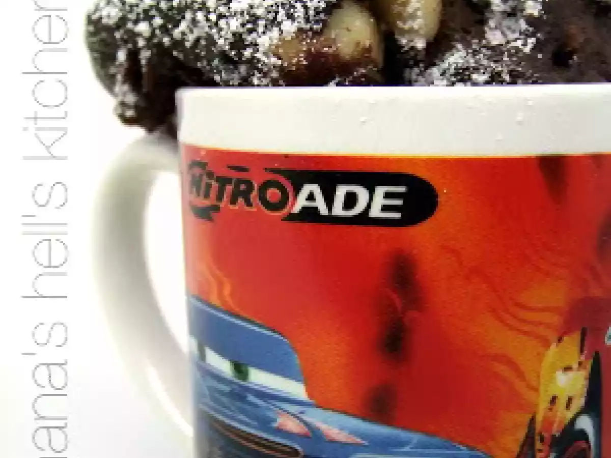 Bizcocho de chocolate en 5 minutos - foto 5