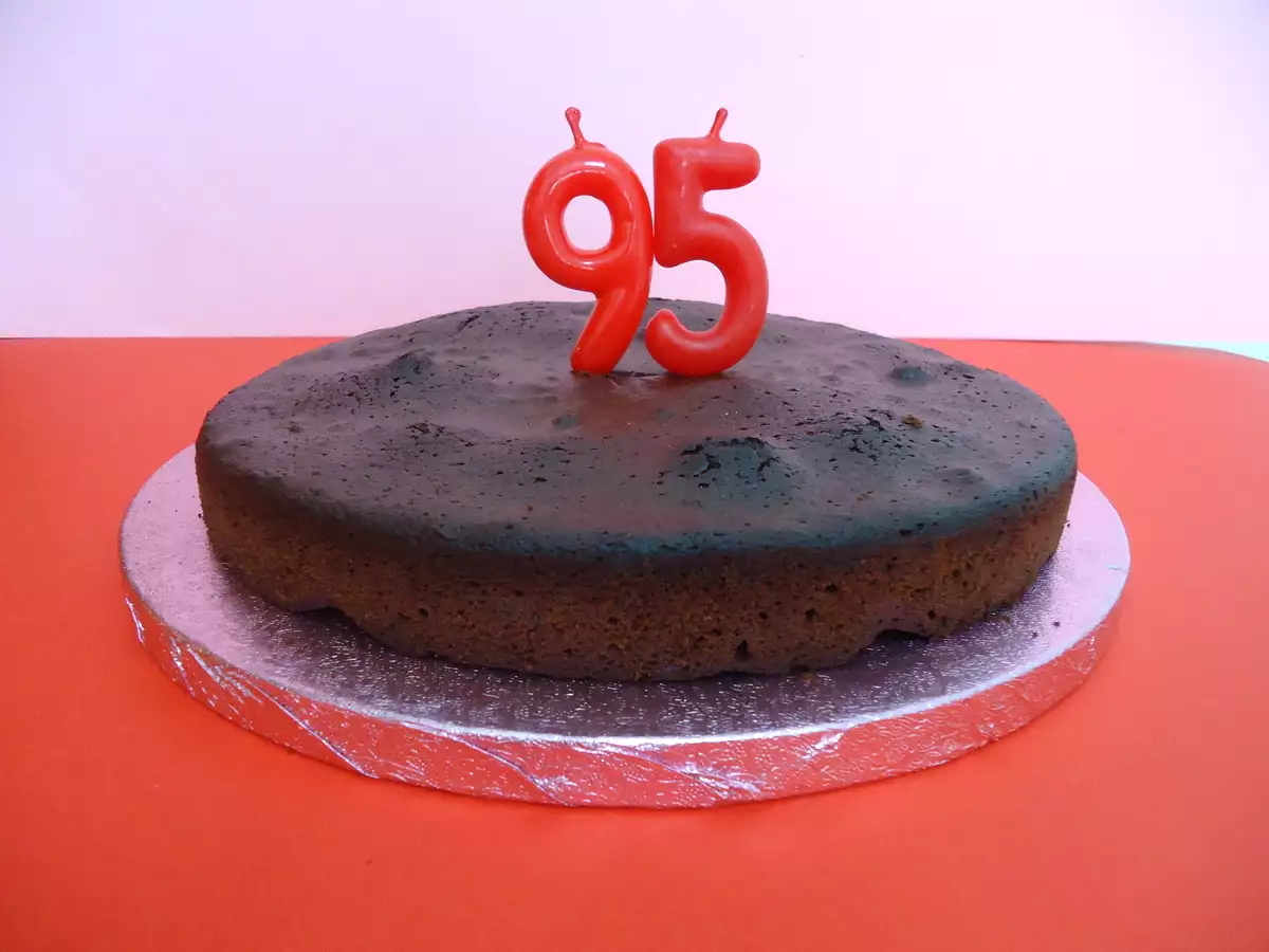 Bizcocho de chocolate (sin azúcar)