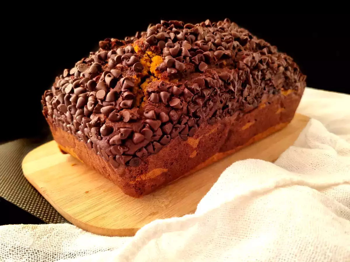 Bizcocho de chocolate y calabaza - foto 2