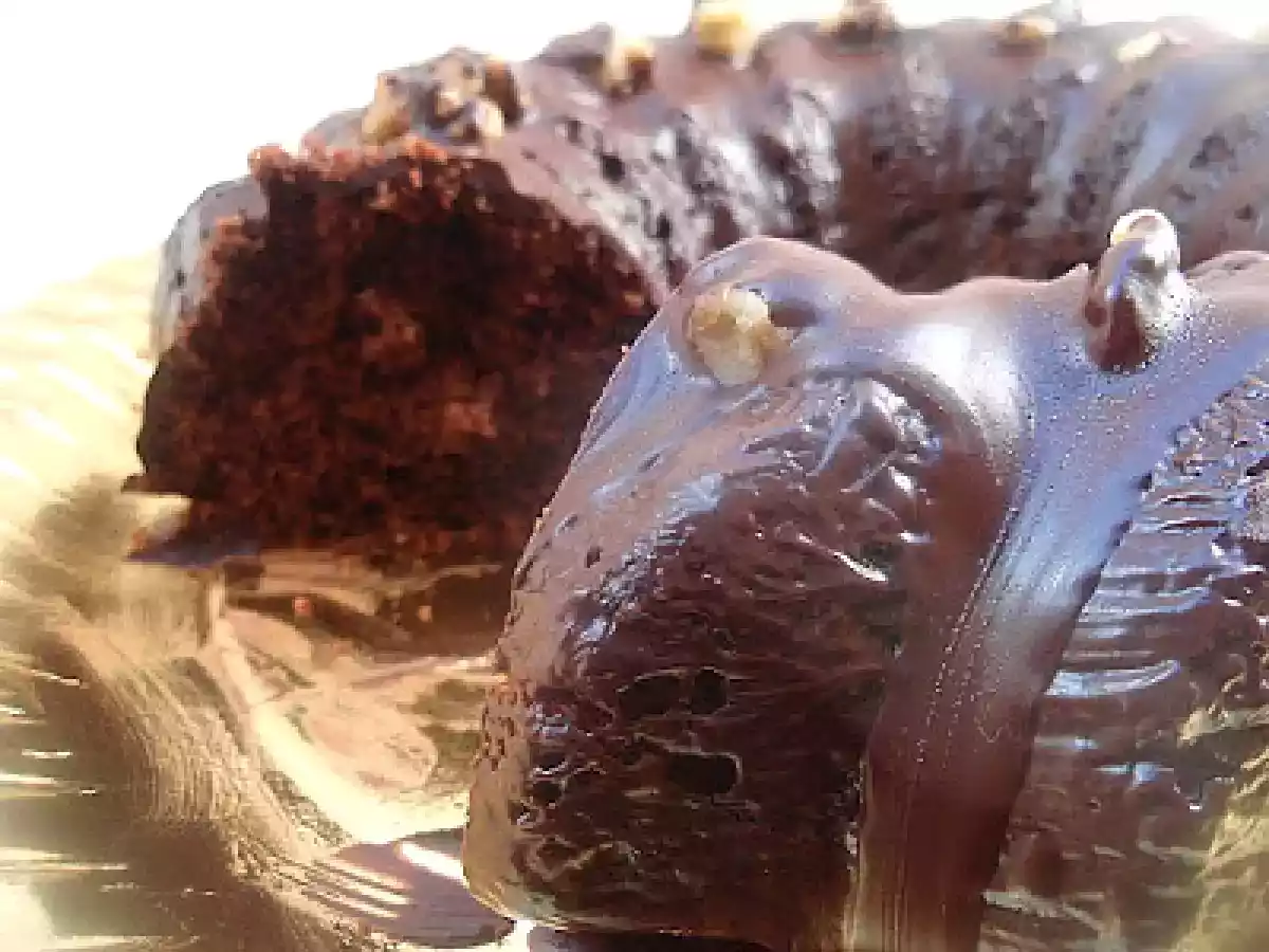 Bizcocho de chocolate y nueces - foto 2
