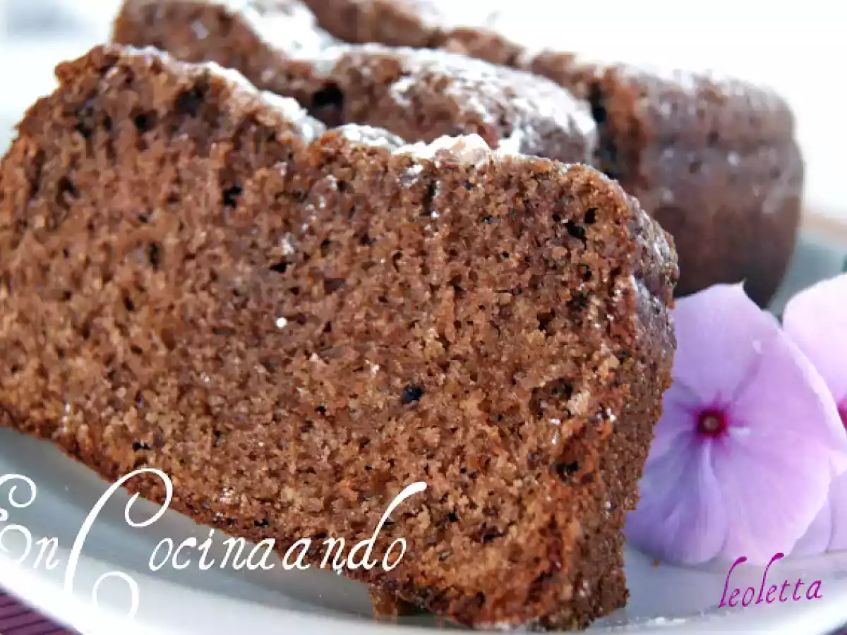 BIZCOCHO DE CHOCOLATE Y RON