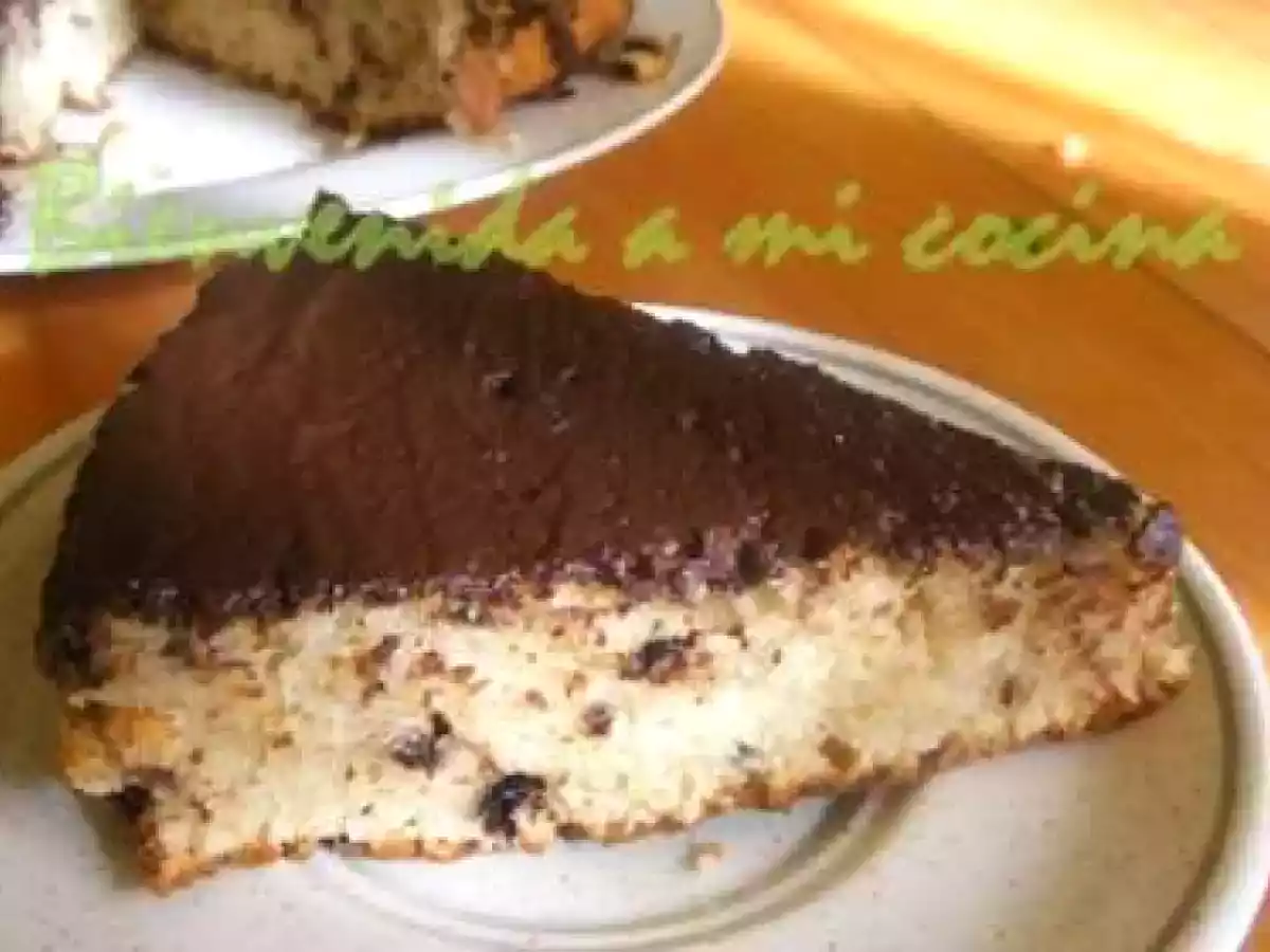 Bizcocho de chocolate y vainilla (sin huevo) - foto 2