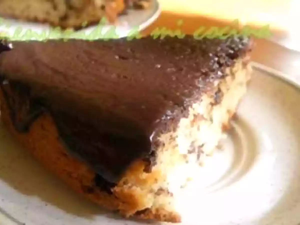 Bizcocho de chocolate y vainilla (sin huevo) - foto 3