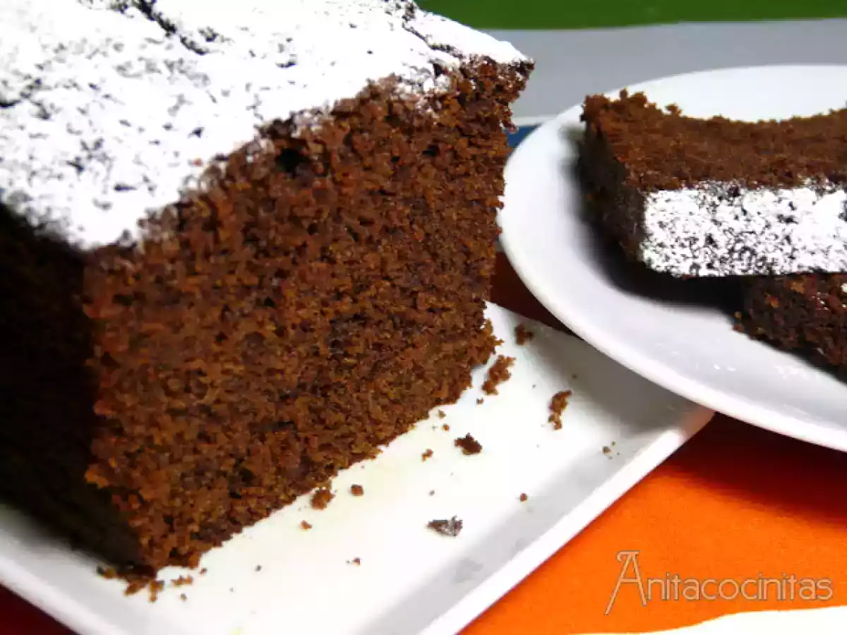 Bizcocho de chocolate y vino tinto - foto 2