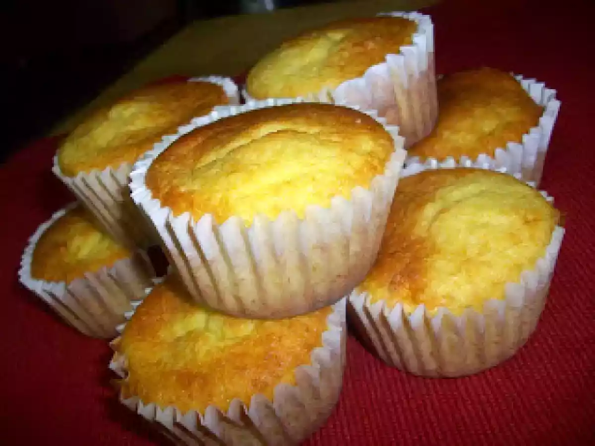 Bizcocho de claras a la naranja en Thermomix