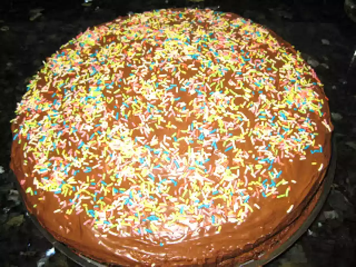 Bizcocho de coco y nocilla