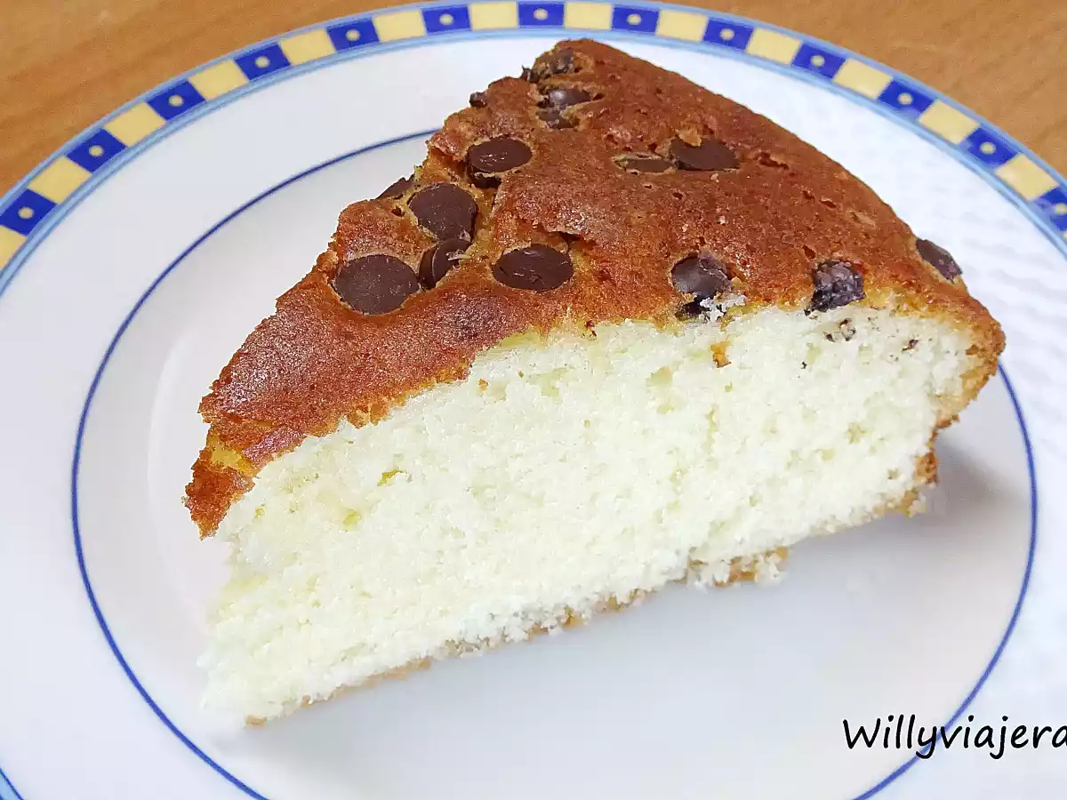 Bizcocho de coco y perlitas de chocolate - foto 3