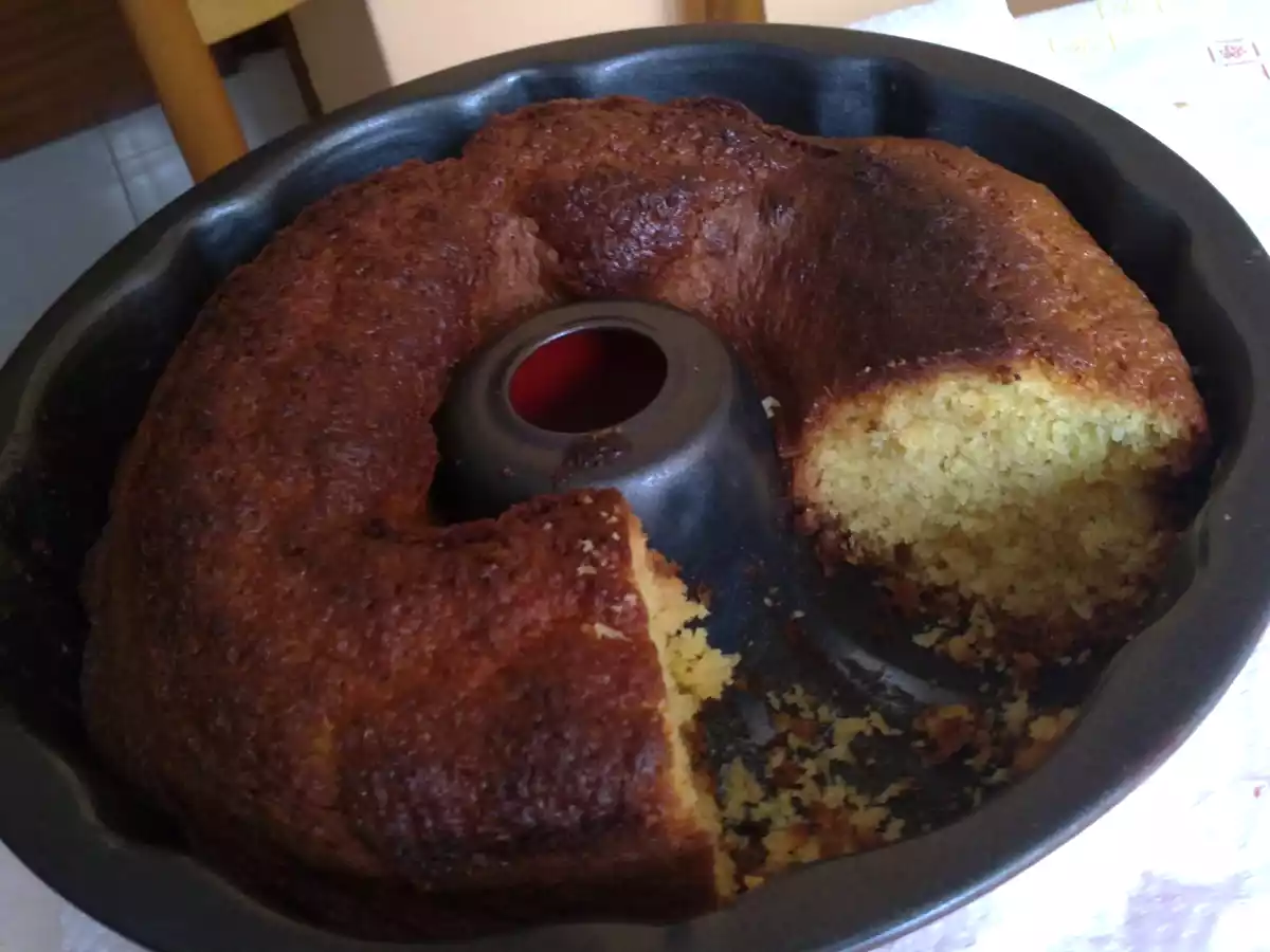 Bizcocho de coco y yogur - foto 3