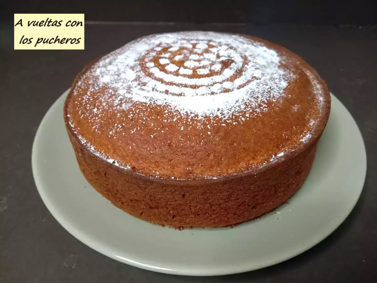 Bizcocho de créme fraîche sin azúcar y sin gluten - foto 3