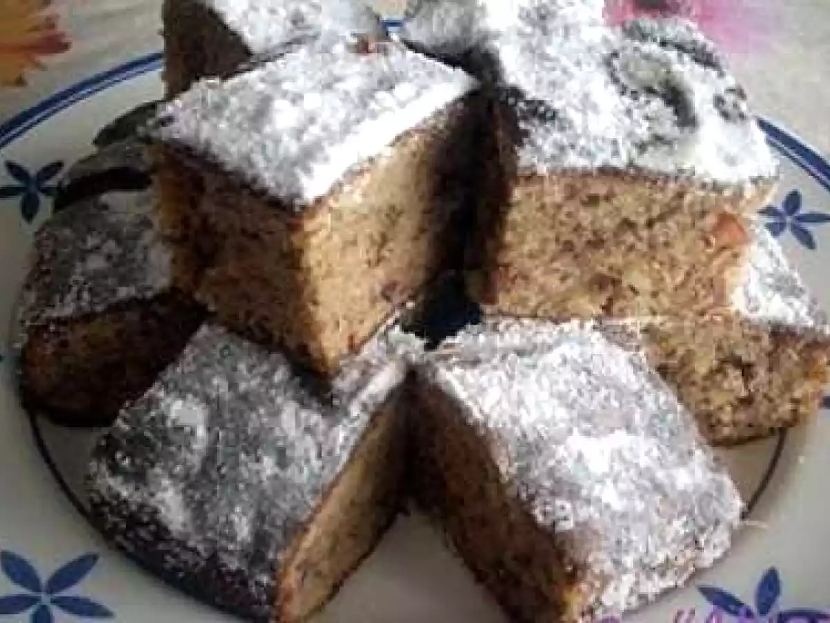 Bizcocho de dátiles y nueces