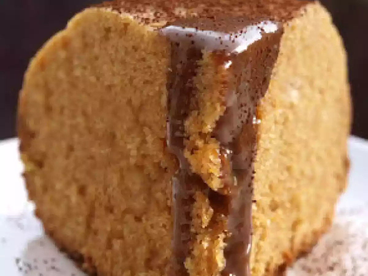 Bizcocho de dulce de leche