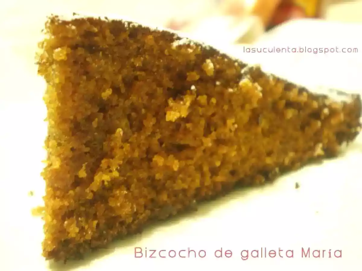 Bizcocho de galleta María - foto 2
