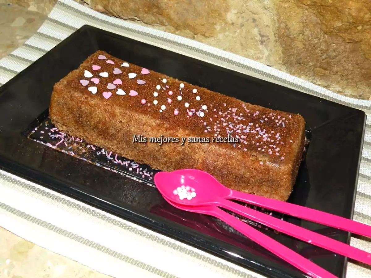 Bizcocho de galletas y canela.