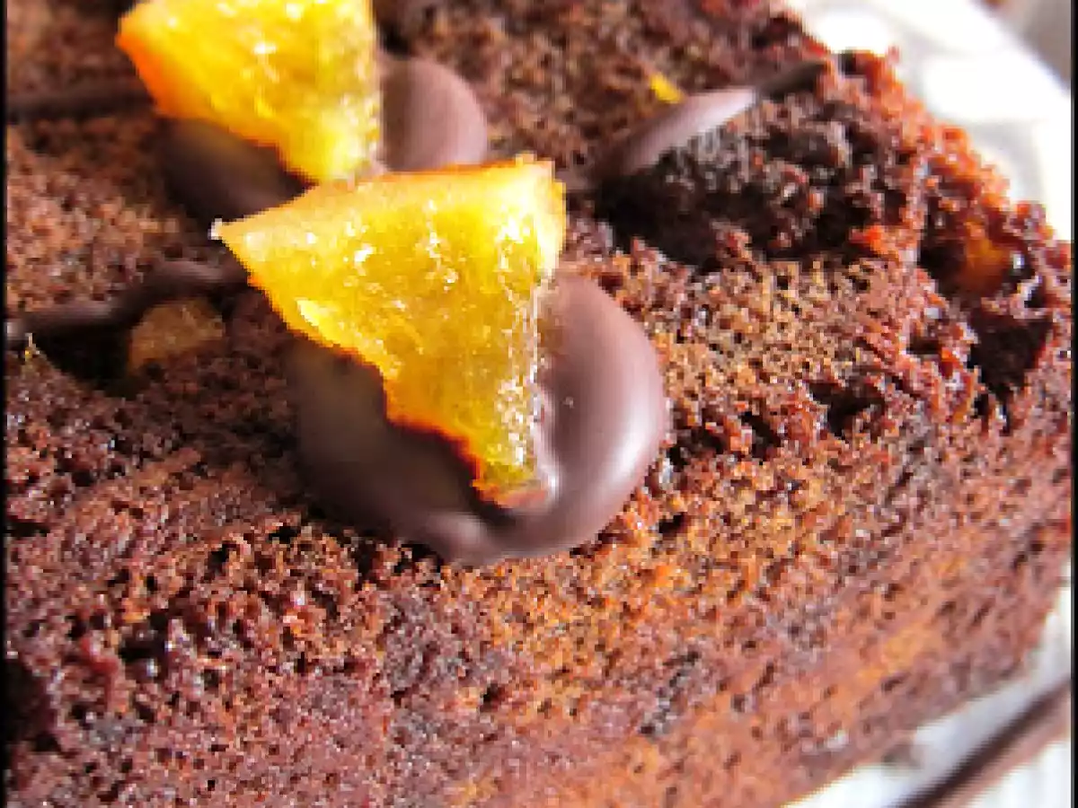 BIZCOCHO DE GALLETAS Y NARANJA CONFITADA - foto 2