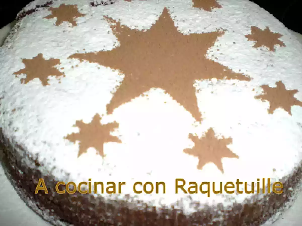 Bizcocho de galletas y Toblerone