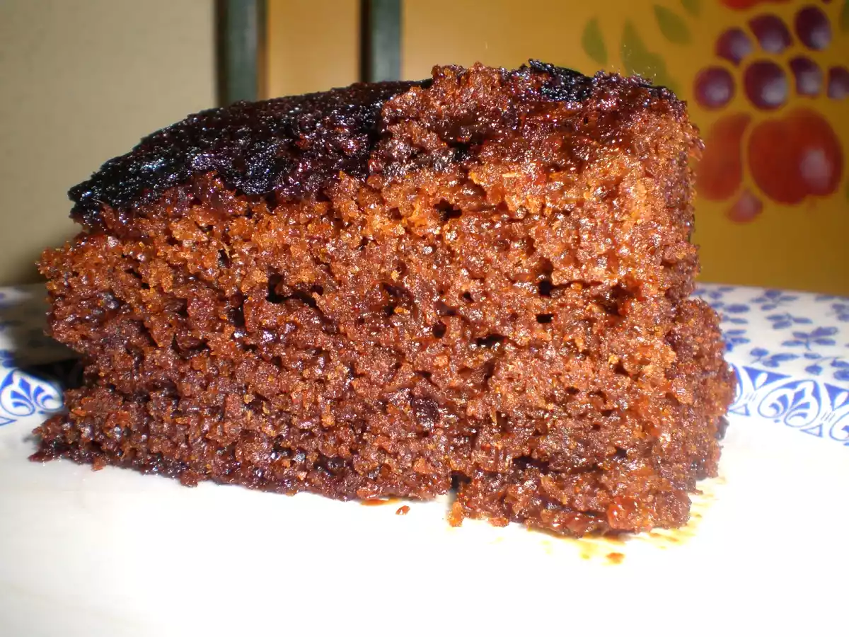 Bizcocho de jengibre (Gingerbread cake)