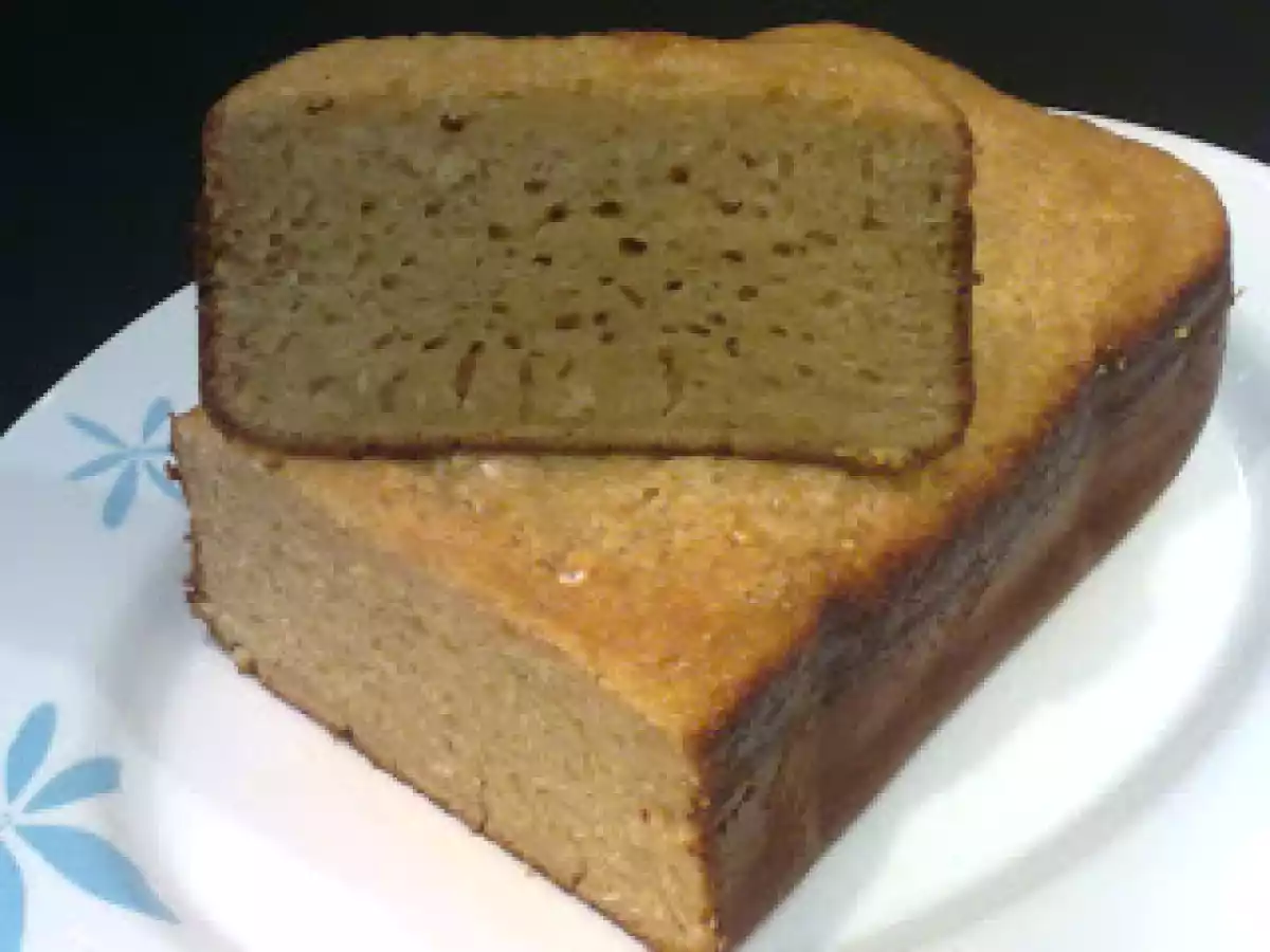 BIZCOCHO DE LECHE CONDENSADA (Panificadora Moulinex) - foto 2