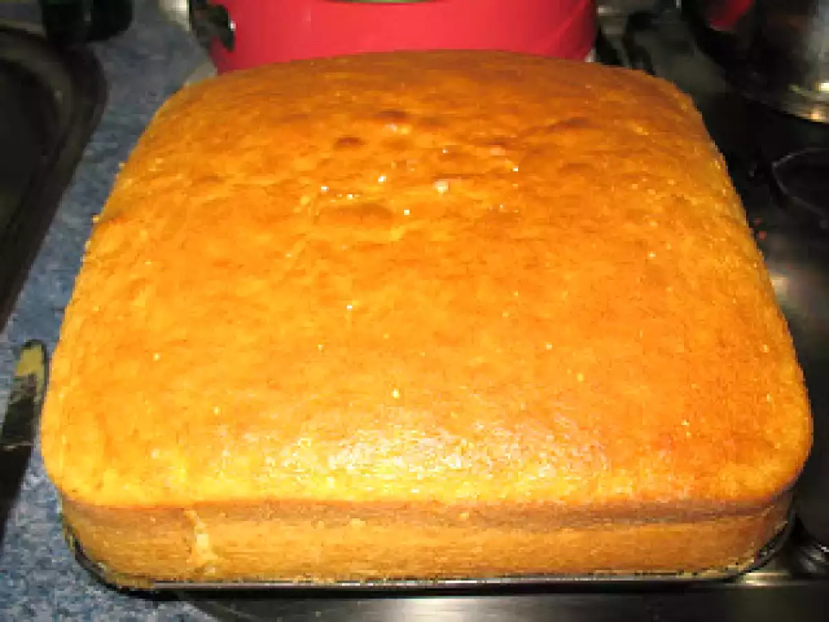 Bizcocho de leche y limón