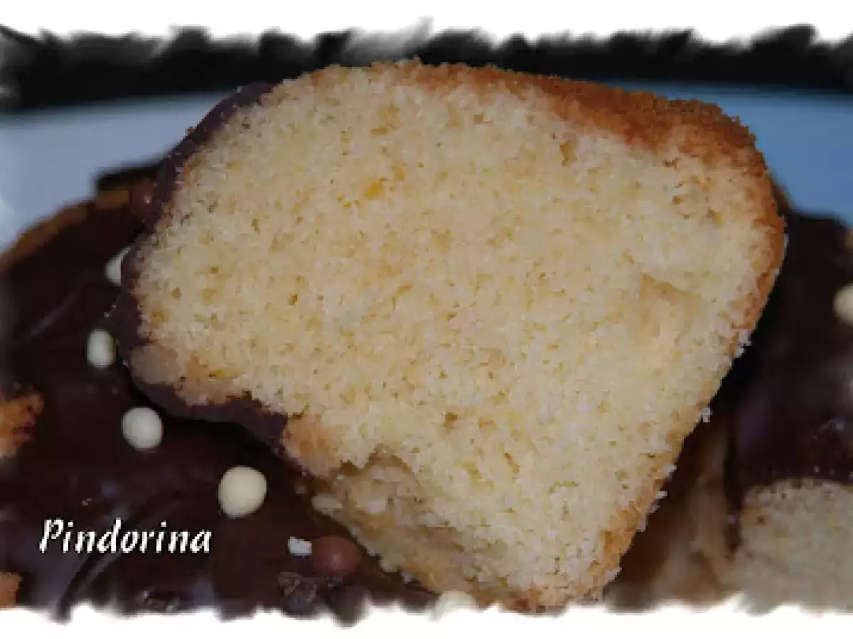 Bizcocho de limón al chocolate - foto 2