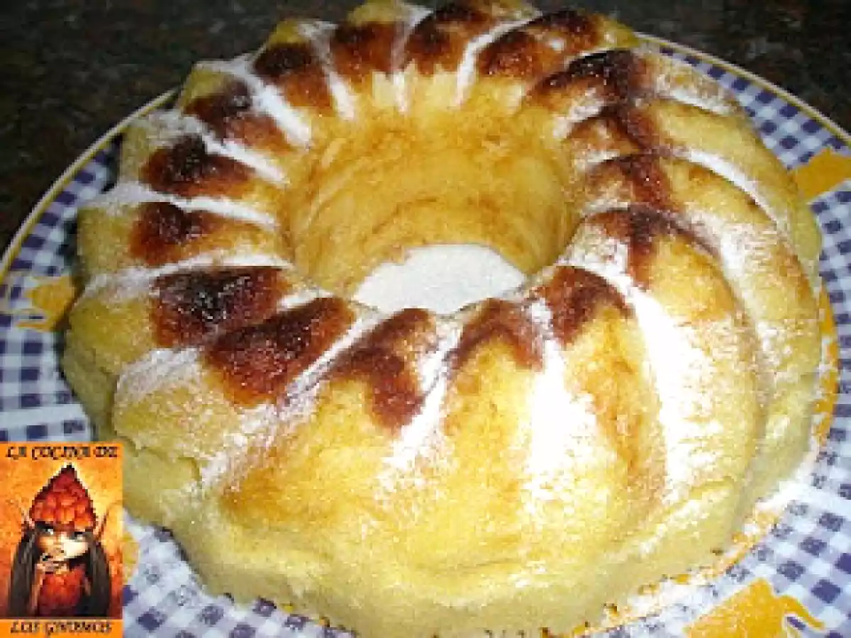 BIZCOCHO DE LIMÓN AL MICROONDAS