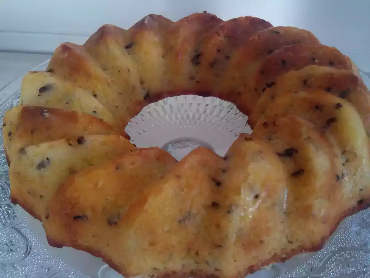 Bizcocho de limon con pepitas de chocolate - foto 2