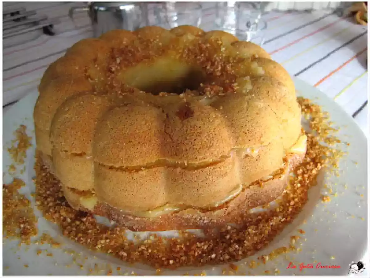 Bizcocho de limón relleno de crema de limón - foto 3