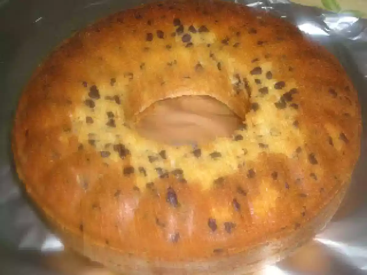 Bizcocho De Limón Y Chispas De Chocolate