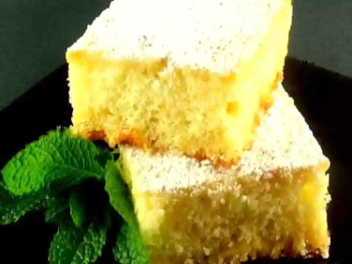 Bizcocho de limón y coco