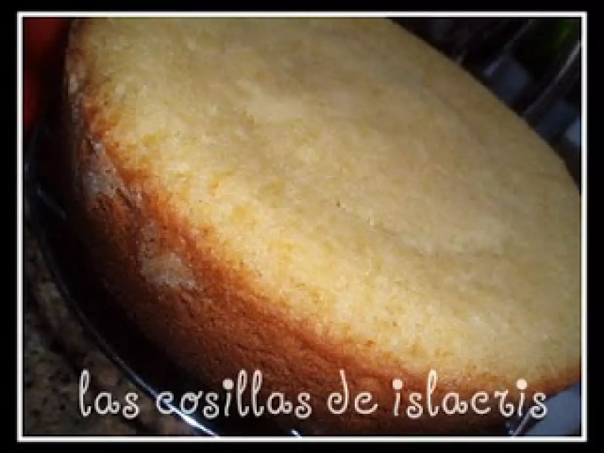 Bizcocho de magdalenas de mantequilla