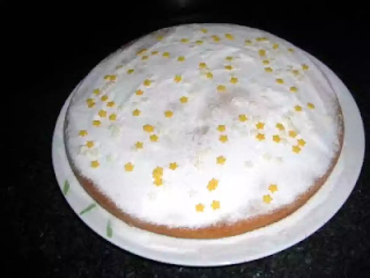 Bizcocho de maicena y vainilla