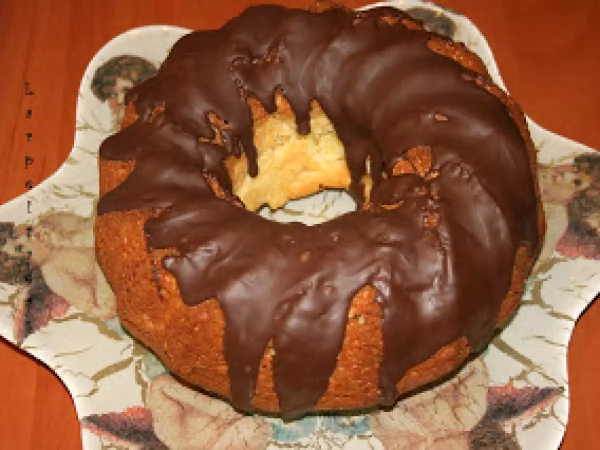 BIZCOCHO DE MANDARINA CON CHOCOLATE