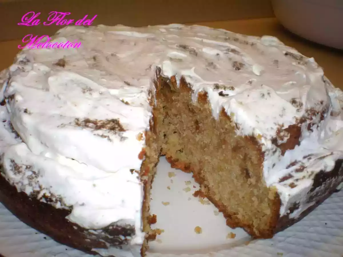 Bizcocho de mantecado de almendra