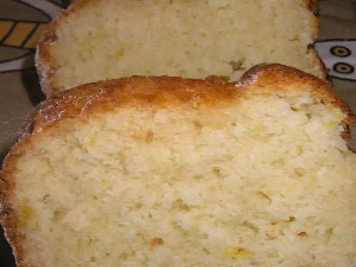 Bizcocho de manzana.