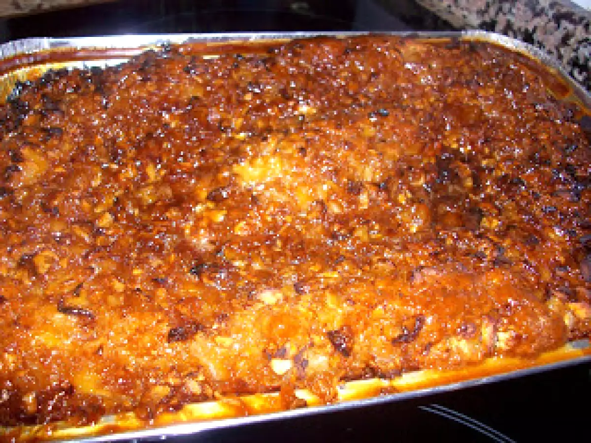 Bizcocho de manzana al caramelo en Thermomix