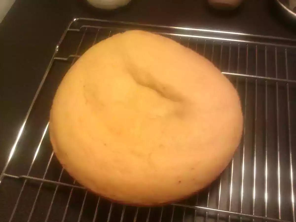 Bizcocho de manzana en olla programable MG